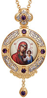 Bishop encolpion panagia no.1291
