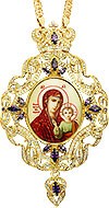 Jewelry Bishop panagia (encolpion) - A306 (gold-gilding)