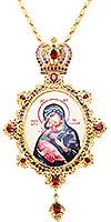 Jewelry Bishop panagia (encolpion) - A462-2 (gold-gilding)