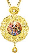 Jewelry Bishop panagia (encolpion) - A485 (gold-gilding)