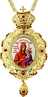 Bishop encolpion (panagia) - A602 (with chain)