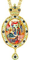 Jewelry Bishop panagia (encolpion) - A650 (gold-gilding)