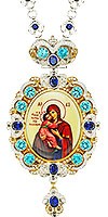 Jewelry Bishop panagia (encolpion) - A653 (gold-gilding)