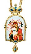 Jewelry Bishop panagia (encolpion) - A691-1b (gold-gilding)