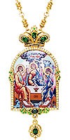 Jewelry Bishop panagia (encolpion) - A691 (gold-gilding)