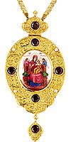 Jewelry Bishop panagia (encolpion) - A874 (gold-gilding)
