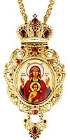 Bishop encolpion (panagia) - A1007 (with chain)