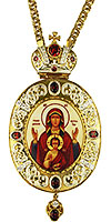 Bishop panagia no.1010 with chain