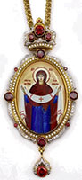 Jewelry Bishop panagia (encolpion) - A1288