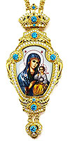 Bishop panagia Theotokos the Unfading Flower - A1335