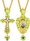 Jewelry Bishop panagia-cross set - A31