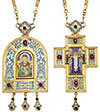 Jewelry Bishop panagia-cross set - A2185