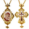 Jewelry Bishop panagia-cross set - A2395