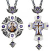 Jewelry Bishop panagia-cross set - A2715