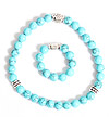 Prayer-rope set (30 + 10 knots) - Turquoise