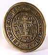 Russian Orthodox prosphora seal no.124 (Diameter: 3.2'' (81 mm))