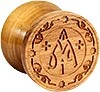 Russian Orthodox prosphora seal Theotokian seal no.11 (Diameter: 2.4'' (60 mm))
