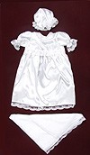 Eva embroidered baptismal clothes for girls