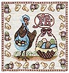 Tapestry Paschal napkin set - 6