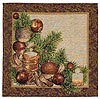 Tapestry Nativity napkin set - 12