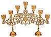 Seven-branch Altar stand no.1 (gold)