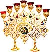 Church table seven-branch candelabrum - A988