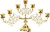 Seven-branch table candelabrum (small)