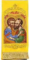 Embroidered bookmark - Holy Apostles Peter and Paul
