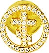 Greek baptism pin Cross - 4