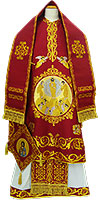 Bishop vestments - Transfiguration red