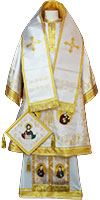 Bishop vestments - Apostle's Tree (white)