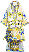 Bishop vestments - metallic brocade BG5 (white-gold)