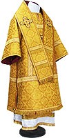 Bishop vestments - metallic brocade BG1 (yellow-claret-gold)