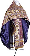 Russian Priest vestments - metallic brocade BG2 (violet-gold)