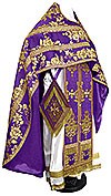 Russian Priest vestments - metallic brocade BG4 (violet-gold)