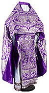 Russian Priest vestments - metallic brocade BG5 (violet-silver)