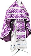 Russian Priest vestments - rayon brocade S2 (violet-silver)