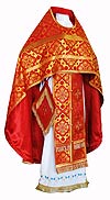 Russian Priest vestments - rayon brocade S2 (red-gold)
