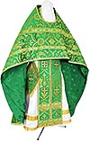 Russian Priest vestments - rayon brocade S4 (green-gold)