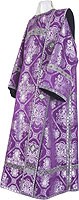 Deacon vestments - metallic brocade B (violet-silver)