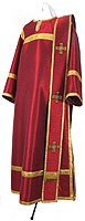 Deacon vestments - metallic brocade BG1 (claret-gold)