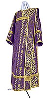 Deacon vestments - metallic brocade BG6 (violet-gold)