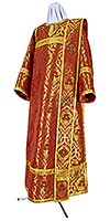 Deacon vestments - metallic brocade BG4 (red-gold)