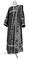 Deacon vestments - metallic brocade BG5 (black-silver)