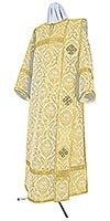 Deacon vestments - metallic brocade BG6 (white-gold)