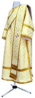 Deacon vestments - rayon brocade S3 (white-gold)