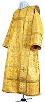 Deacon vestments - rayon brocade S4 (yellow-gold)