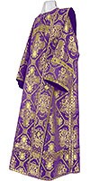 Deacon vestments - rayon brocade S4 (violet-gold)