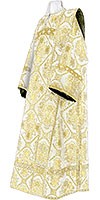 Deacon vestments - rayon brocade S4 (white-gold)
