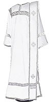 Deacon vestments - natural German velvet (white-silver)